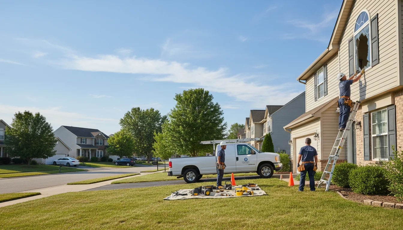 Expert window installer providing residential service in Thaxton, MS